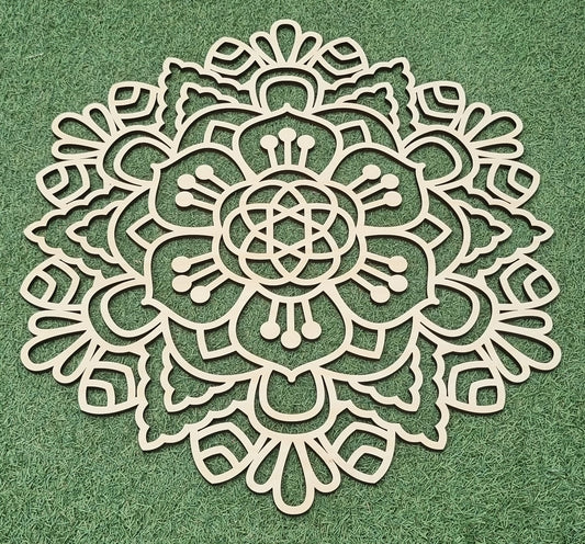 Mandala Flower - SALE - Display Piece - Local pick-up only