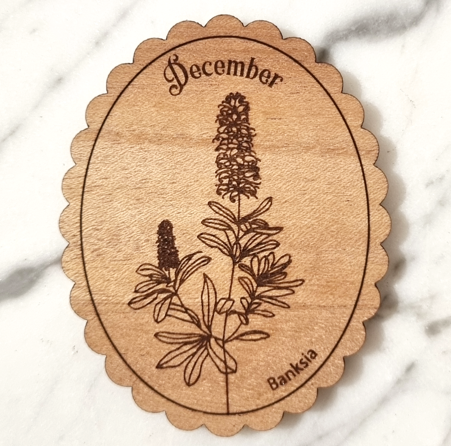 Magnet Australian Birth Month Flower December