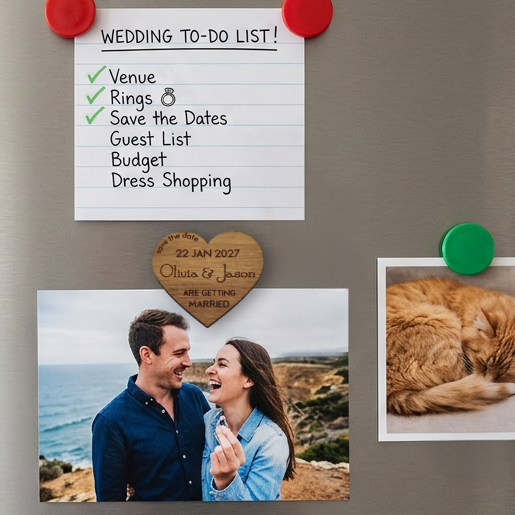 Magnet Save the Date Wedding Invite - Always