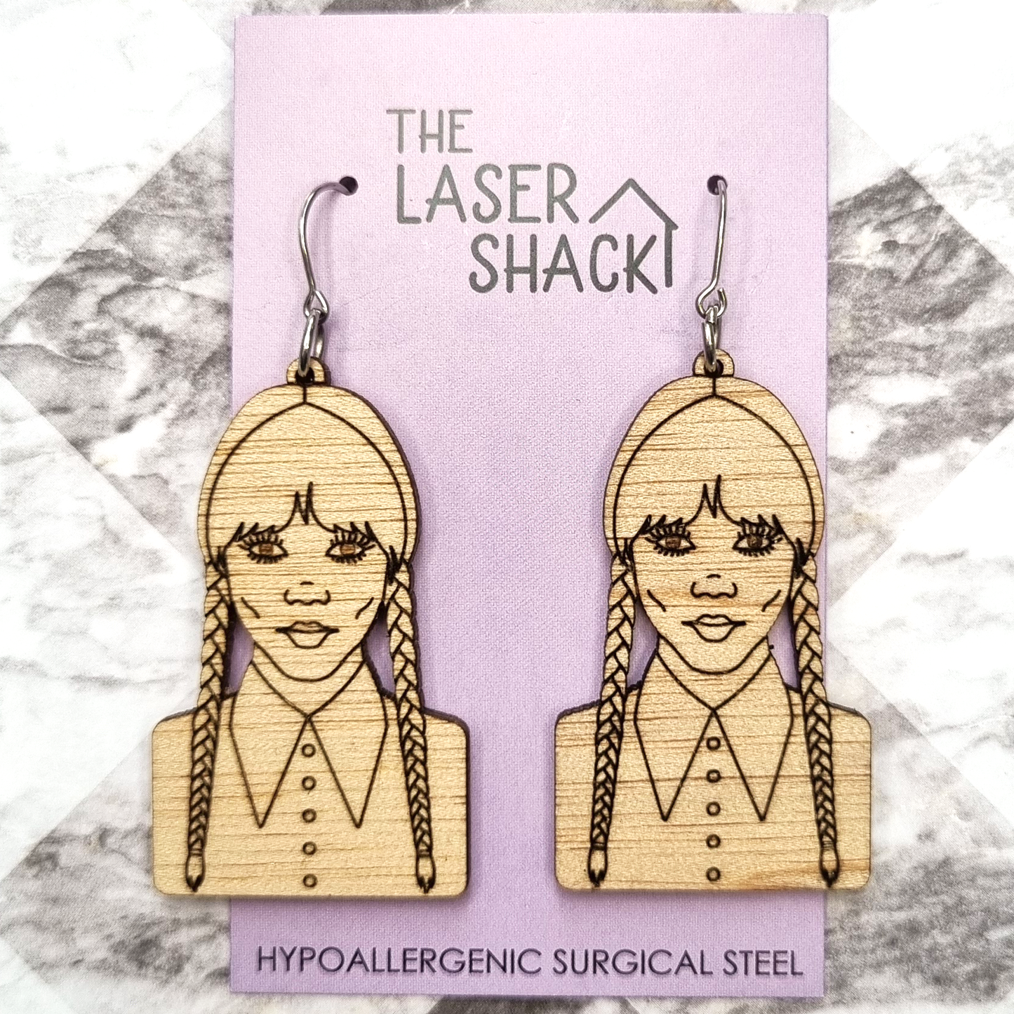 Earrings Wednesday - Wood