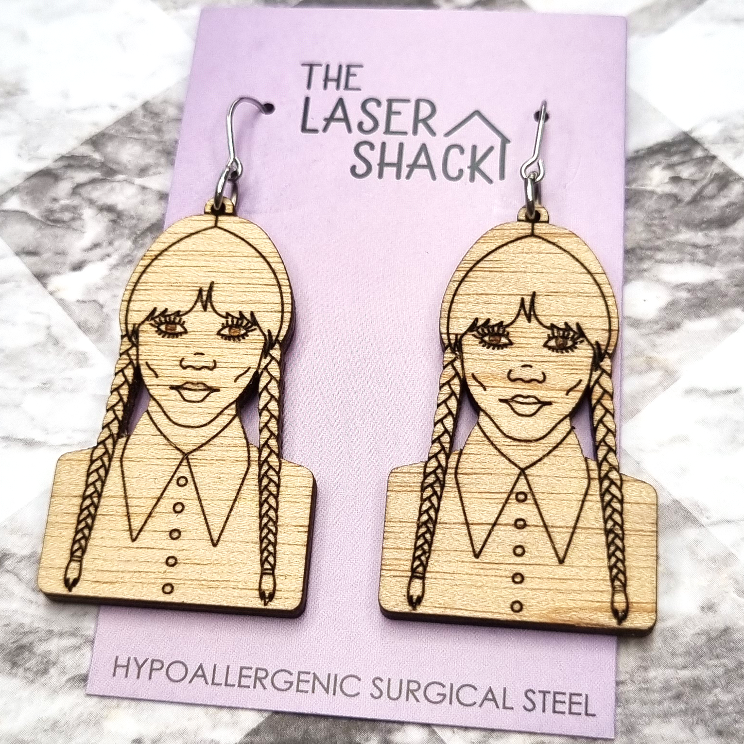 Earrings Wednesday - Wood