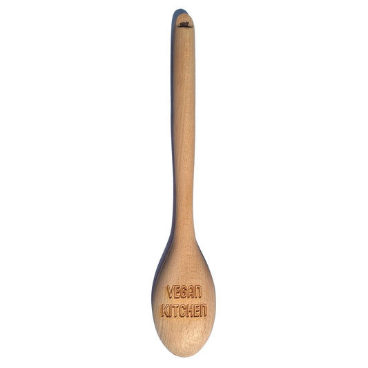 Vegan Kitchen Spoon Engraved