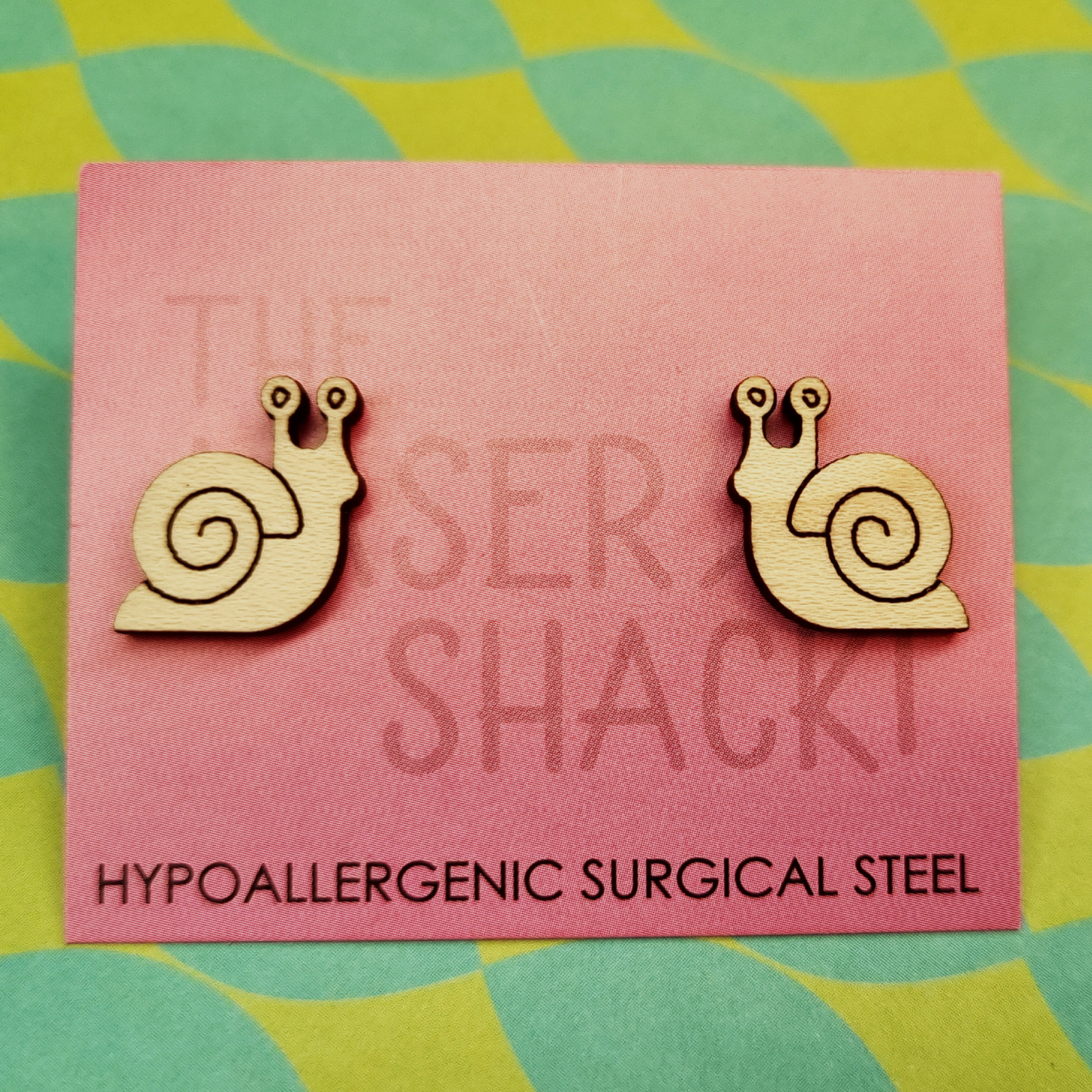 Studs Snail - Wood