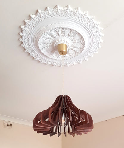 Hood Lamp - Ceiling Light - Jarrah