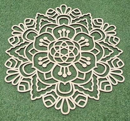Mandala Flower - SALE - Display Piece - Local pick-up only