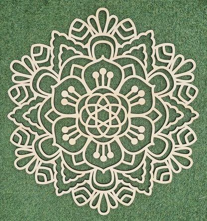 Mandala Flower - SALE - Display Piece - Local pick-up only