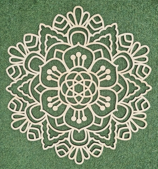 Mandala Flower - SALE - Display Piece - Local pick-up only
