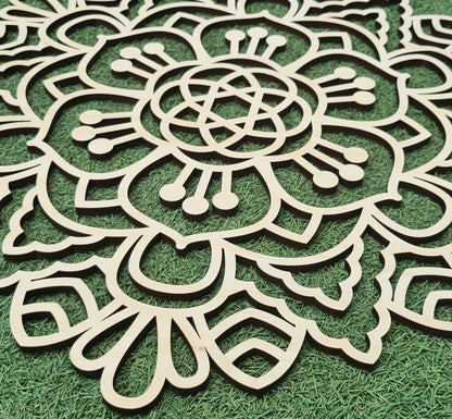 Mandala Flower - SALE - Display Piece - Local pick-up only