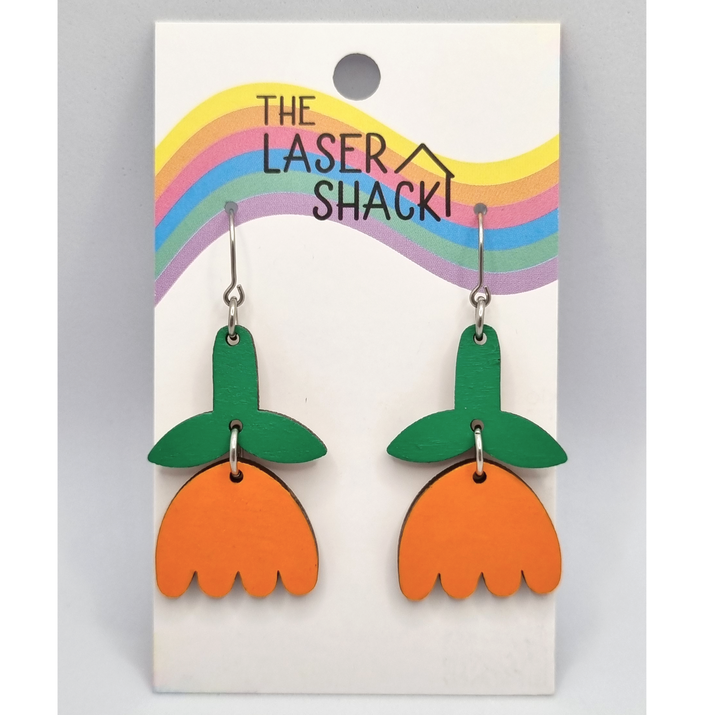 Earrings Rainbow Series - Tulip