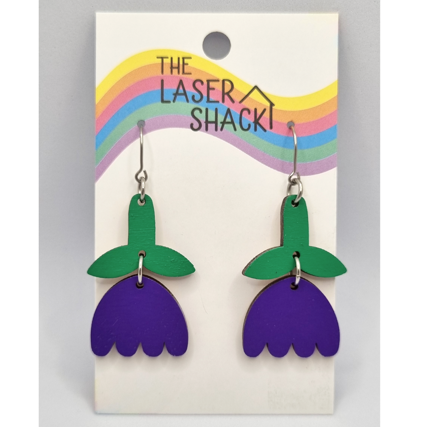Earrings Rainbow Series - Tulip