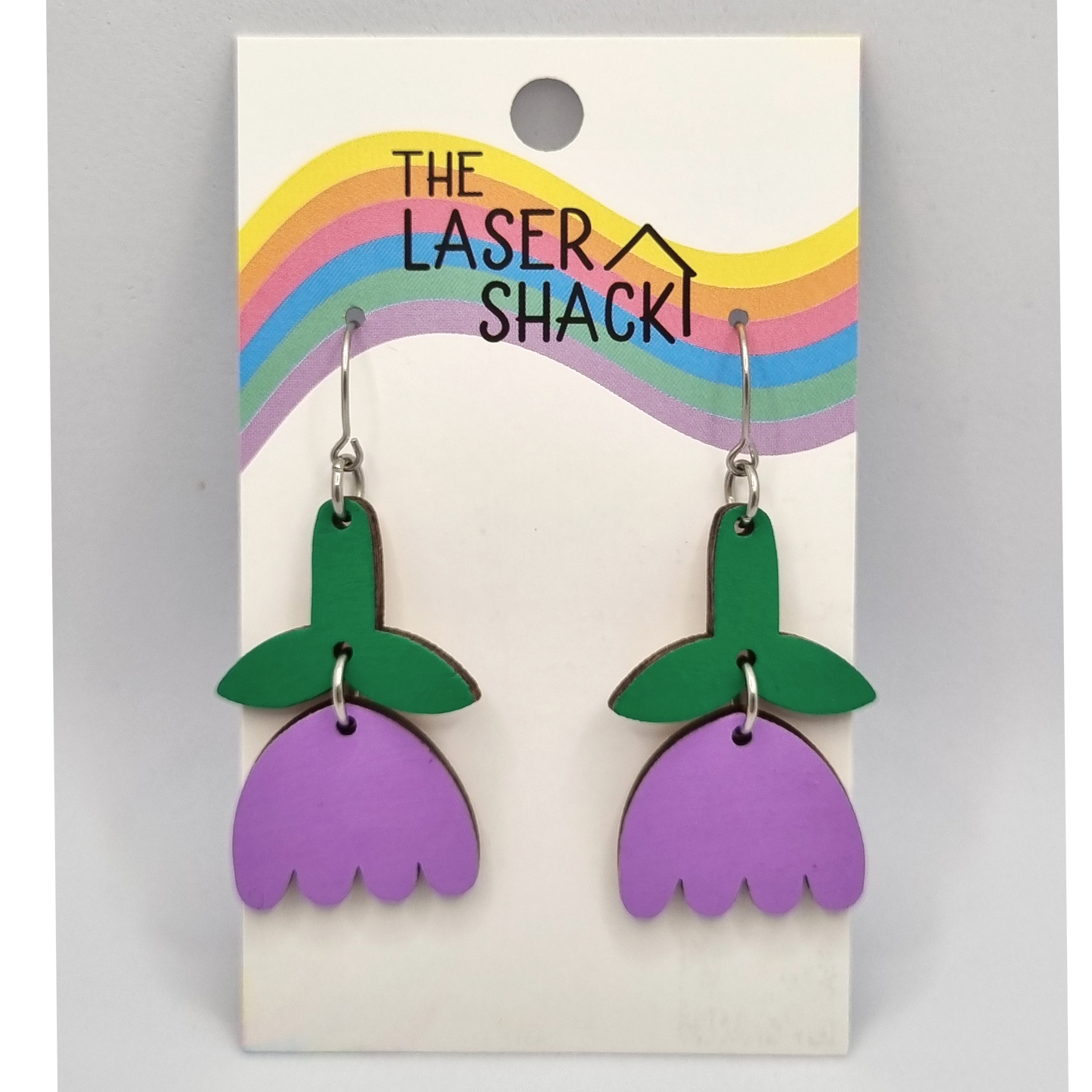 Earrings Rainbow Series - Tulip