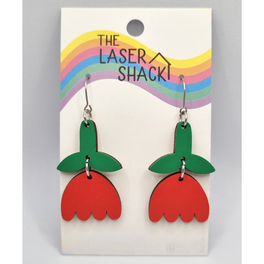 Earrings Rainbow Series - Tulip
