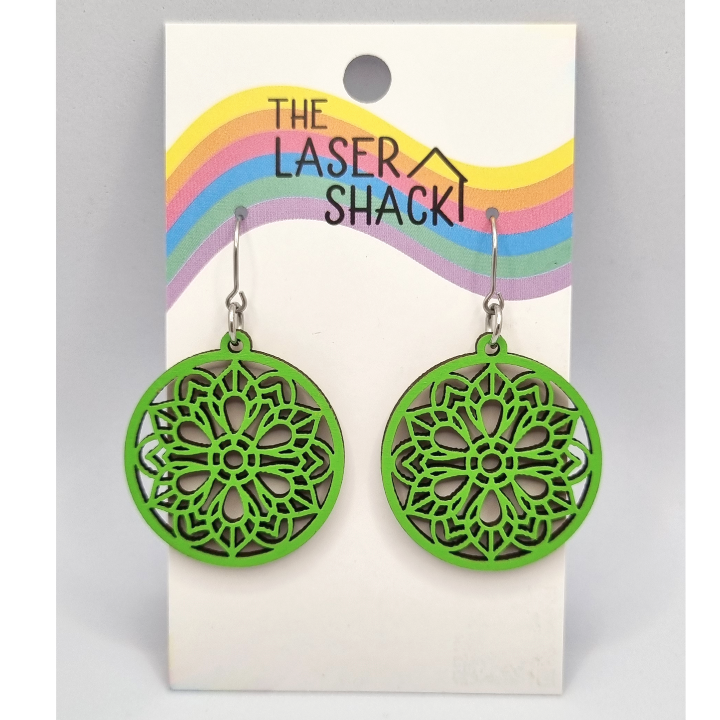 Earrings Rainbow Series - Rosette