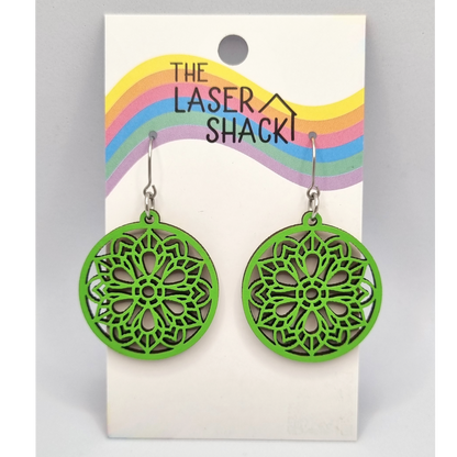 Earrings Rainbow Series - Rosette