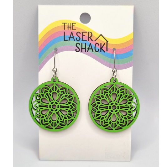 Earrings Rainbow Series - Rosette
