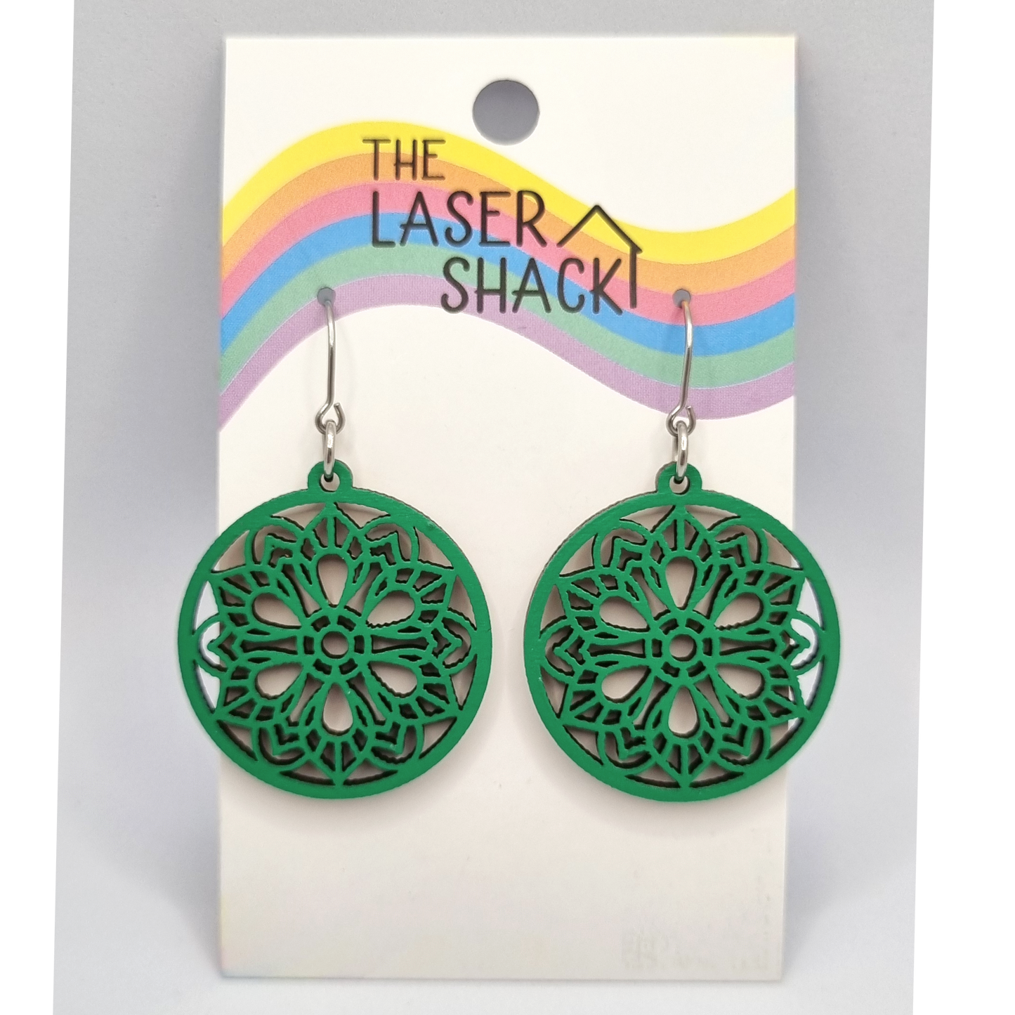 Earrings Rainbow Series - Rosette