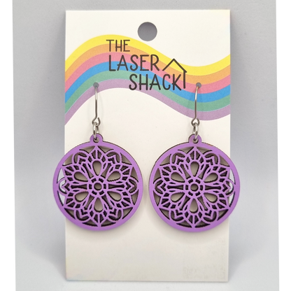 Earrings Rainbow Series - Rosette