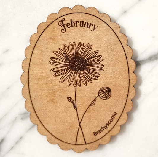 Magnet Australian Birth Month Flower February