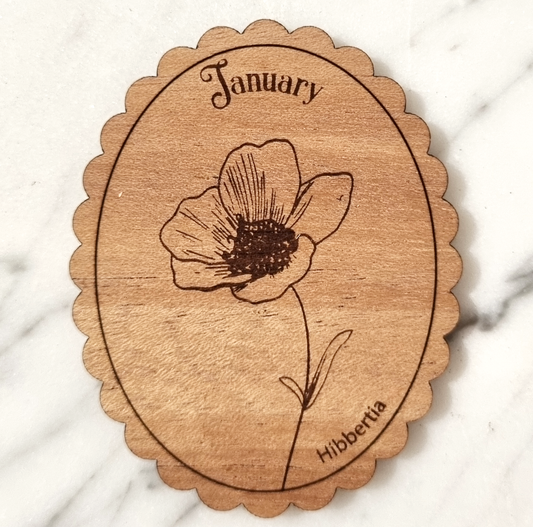 Magnet Australian Birth Month Flower January