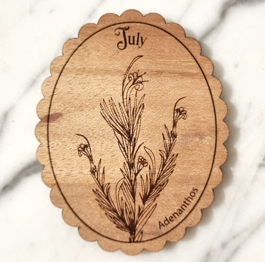 Magnet Australian Birth Month Flower July