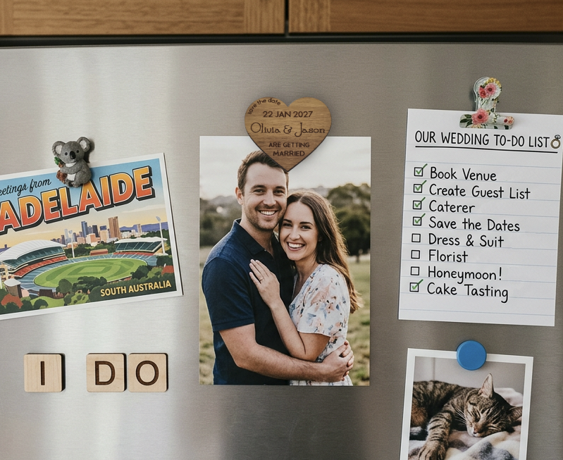 Magnet Save the Date Wedding Invite - Always