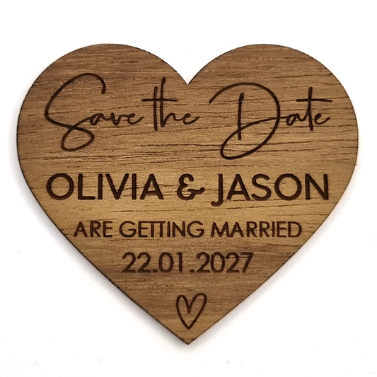 Magnet Save the Date Wedding Invite - Everlasting