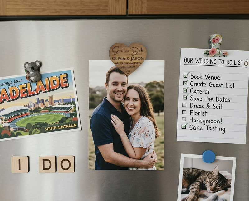 Magnet Save the Date Wedding Invite - Everlasting
