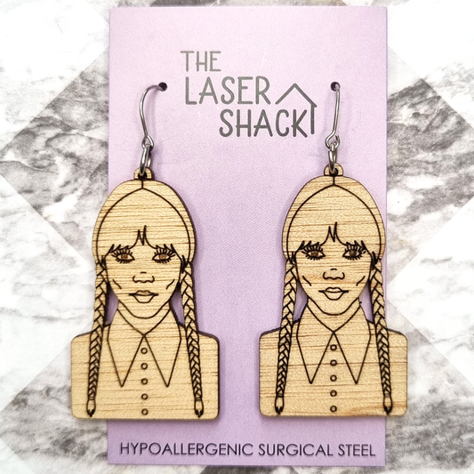 Earrings Wednesday - Wood