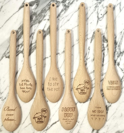 Bend over please Spoon Engraved