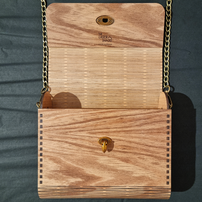 Wooden Handbag Bee