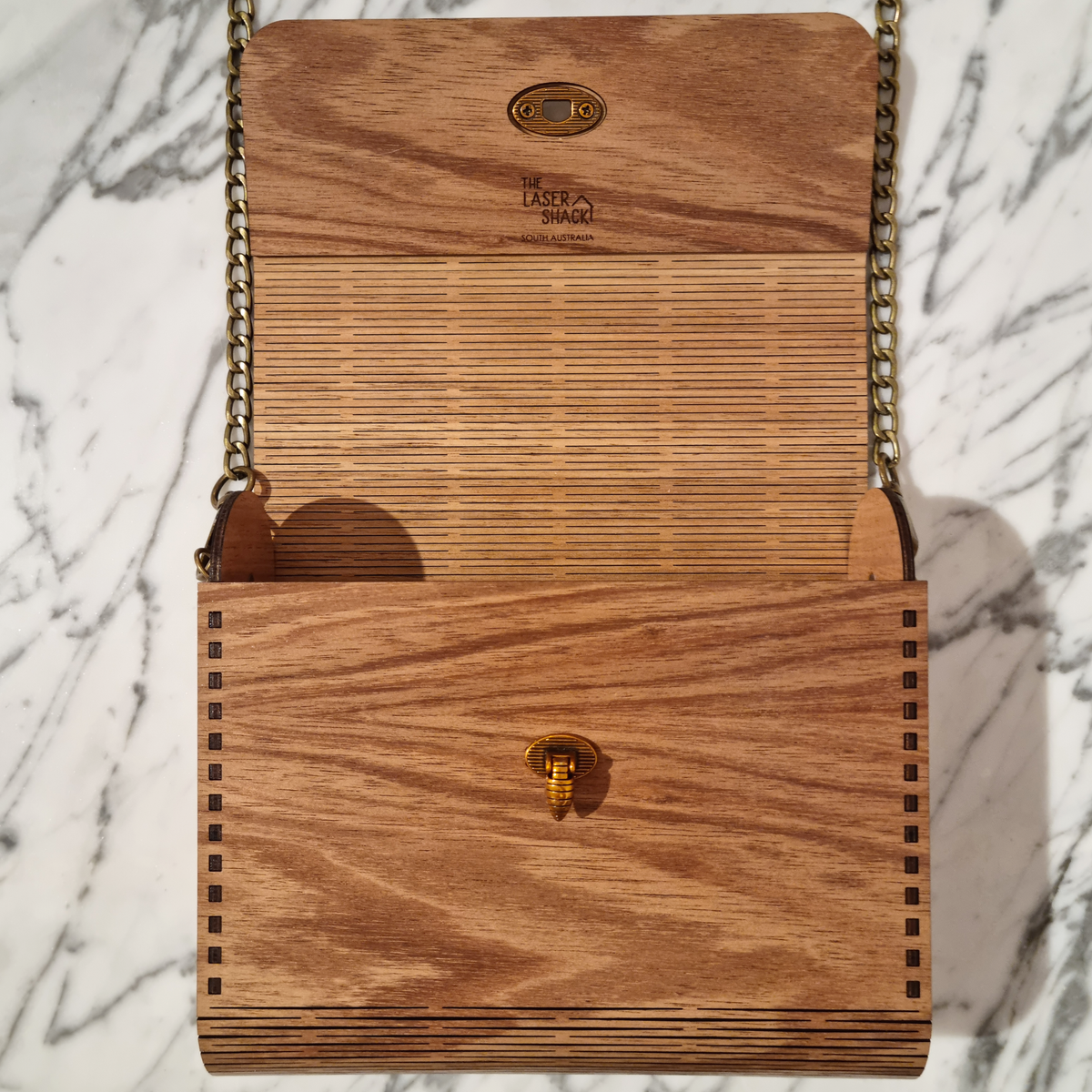 Wooden Handbag Bee