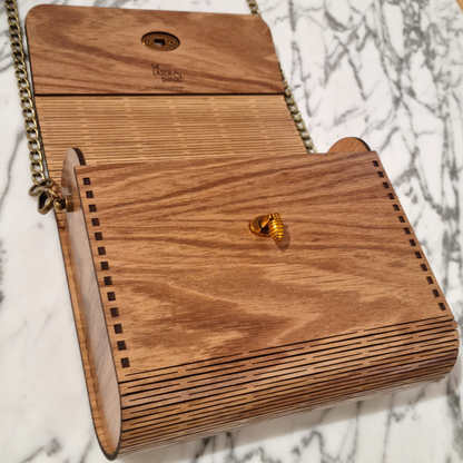 Wooden Handbag Bee