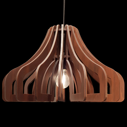 Hood Lamp - Ceiling Light - Jarrah