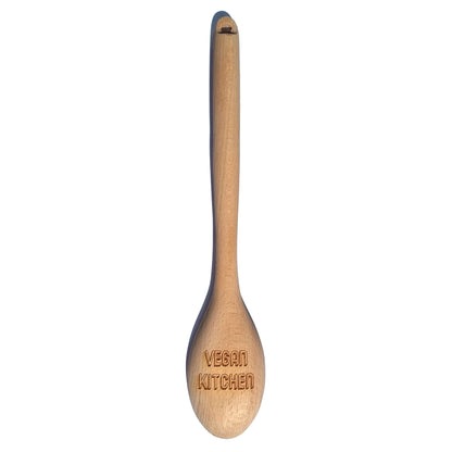 Vegan Kitchen Spoon Engraved
