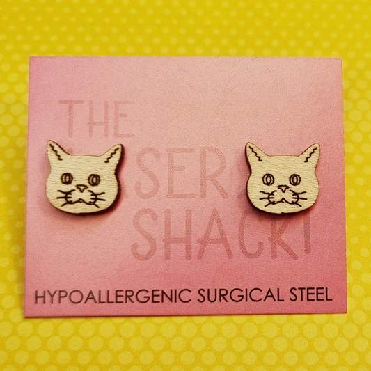 Studs Cat - Wood