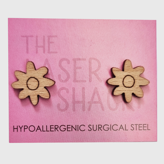 Studs Daisy - Wood