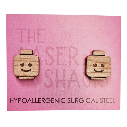Lego Head Studs Laser Cut Wood