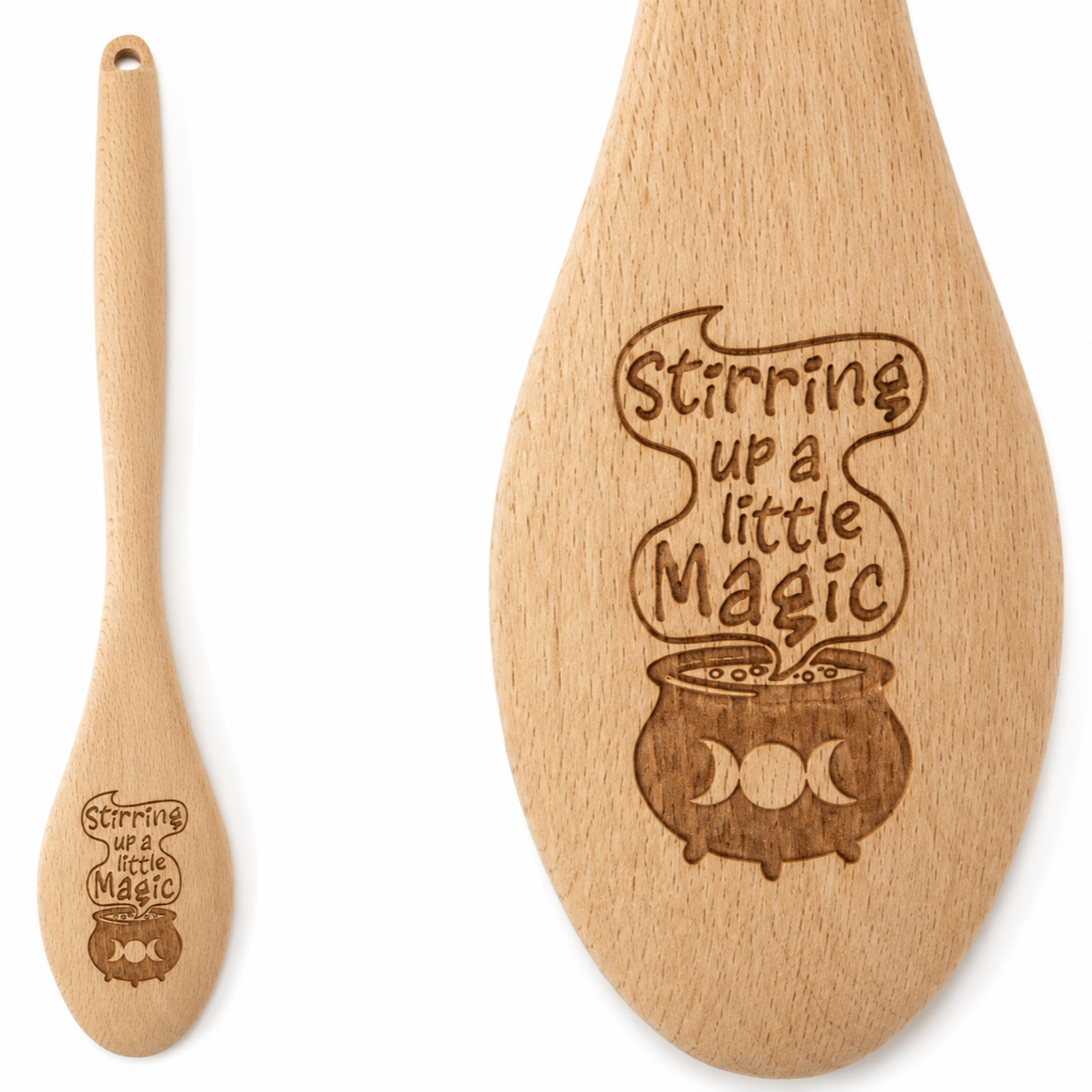 Stirring up a little Magic Spoon Engraved