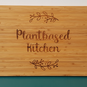 The Laser Shack Chopping Board Plant Based Kitchen