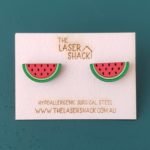 The Laser Shack Studs Watermelon Coloured